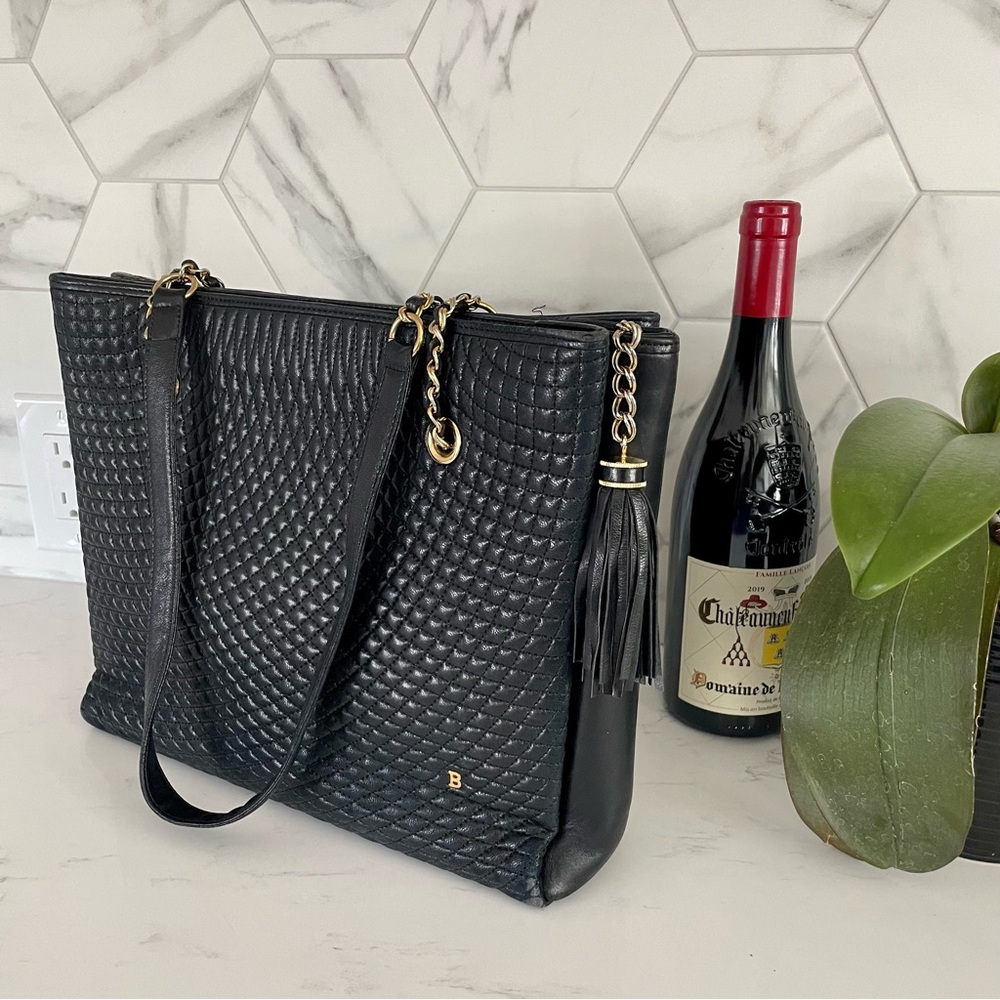 Exquisite Bally Quilted Bag